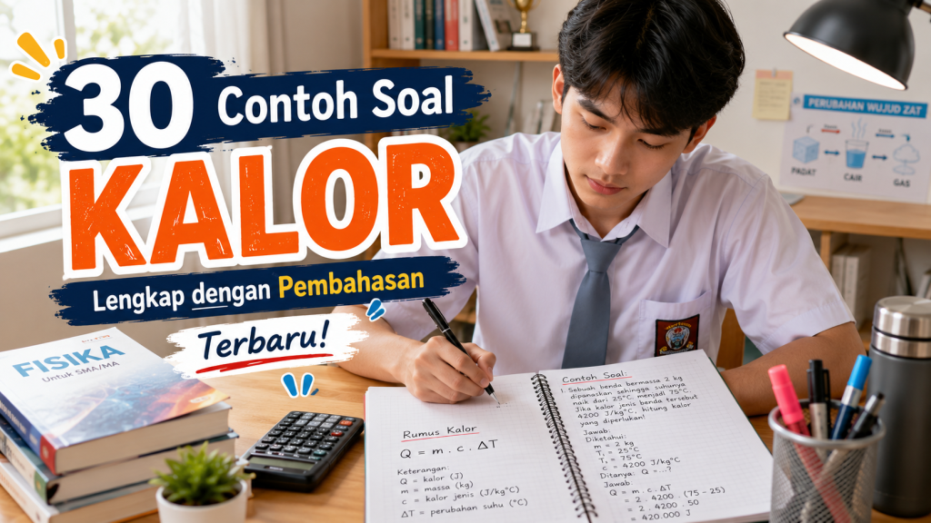 30 Contoh Soal Kalor Lengkap dengan Pembahasan Terbaru
