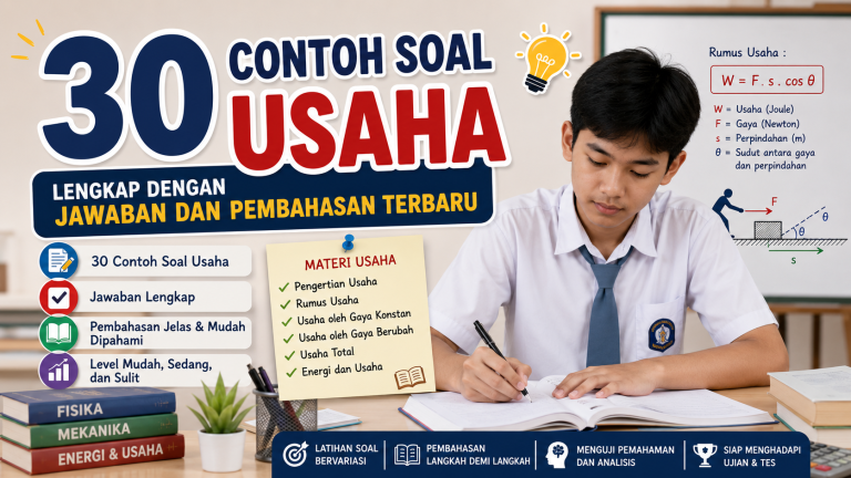 30 Contoh Soal Usaha Lengkap dengan Jawaban Terbaru