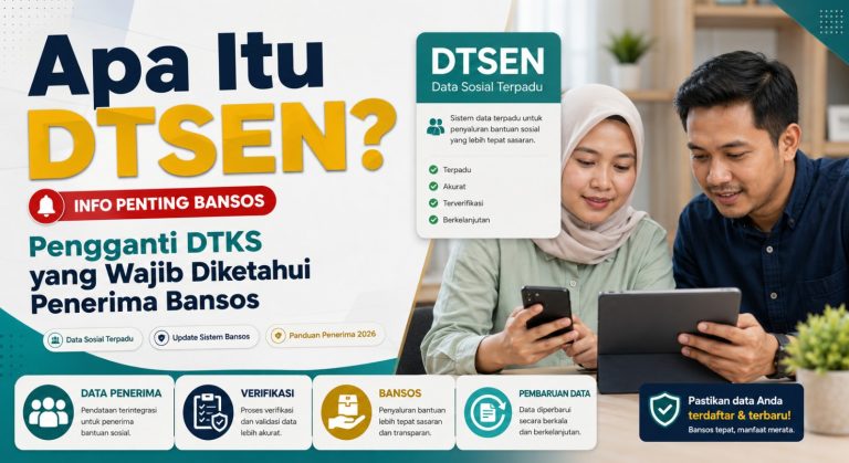 Apa Itu DTSEN? Pengganti DTKS yang Wajib Diketahui Penerima Bansos