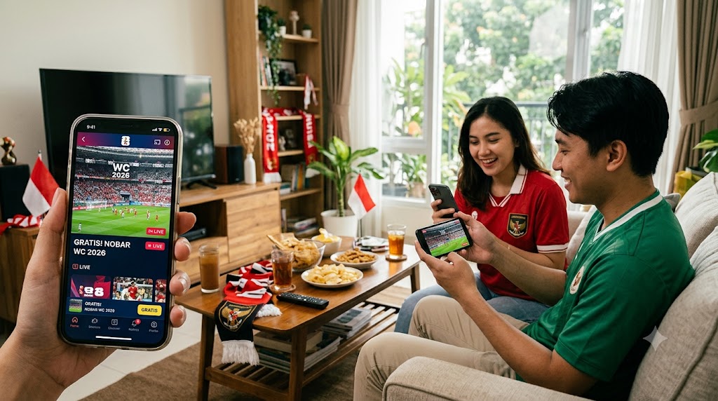 Aplikasi Nonton Piala Dunia 2026 Gratis untuk HP Android dan IOs