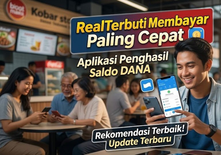 Aplikasi Penghasil Saldo DANA RealTerbukti Membayar Paling Cepat