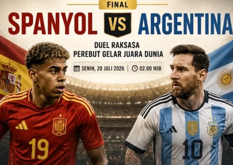 Argentina vs Spanyol Tayang di TV Mana? Cek Jadwal dan Jam Kick-off