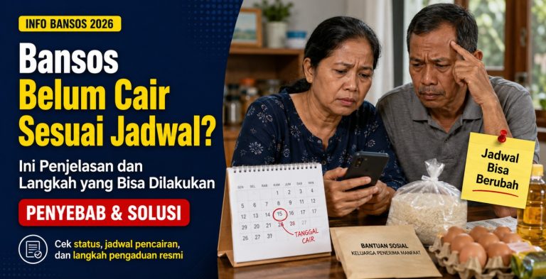 Bansos Belum Cair Sesuai Jadwal? Ini Penjelasan dan Langkah yang Bisa Dilakukan