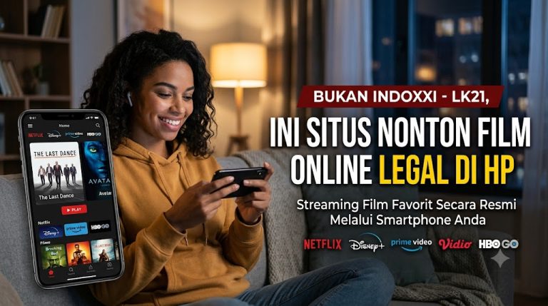 Bukan IndoXXI – LK21, Ini Situs Nonton Film Online Legal di HP