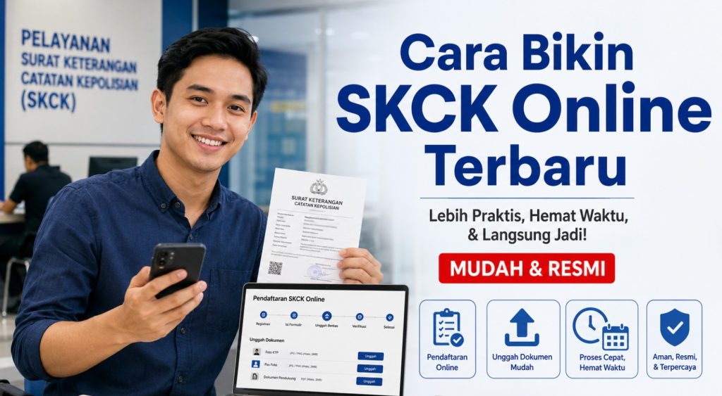 Cara Bikin SKCK Online Terbaru Lebih Praktis, Hemat Waktu, & Langsung Jadi!