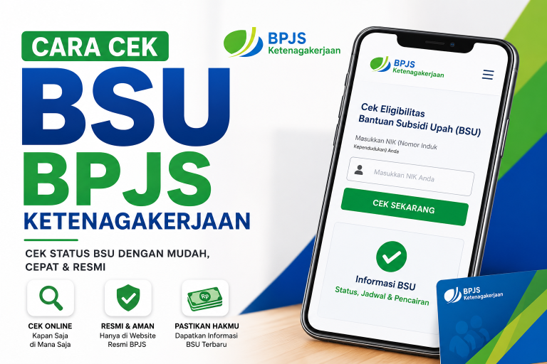 Cara Cek BSU BPJS Ketenagakerjaan Sudah Masuk atau Belum di JMO