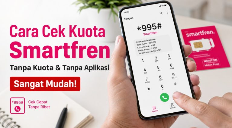 Cara Cek Kuota Smartfren Tanpa Kuota & Tanpa Aplikasi, Sangat Mudah!