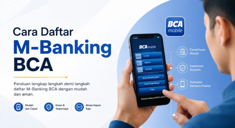 Cara Daftar M-Banking BCA Melalui Aplikasi myBCA atau BCA Mobile