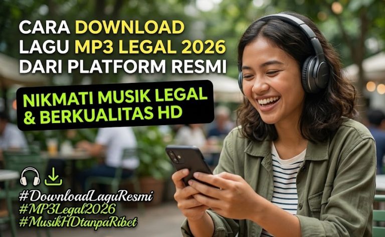 Cara Download Lagu MP3 Legal 2026 dari Platform Resmi