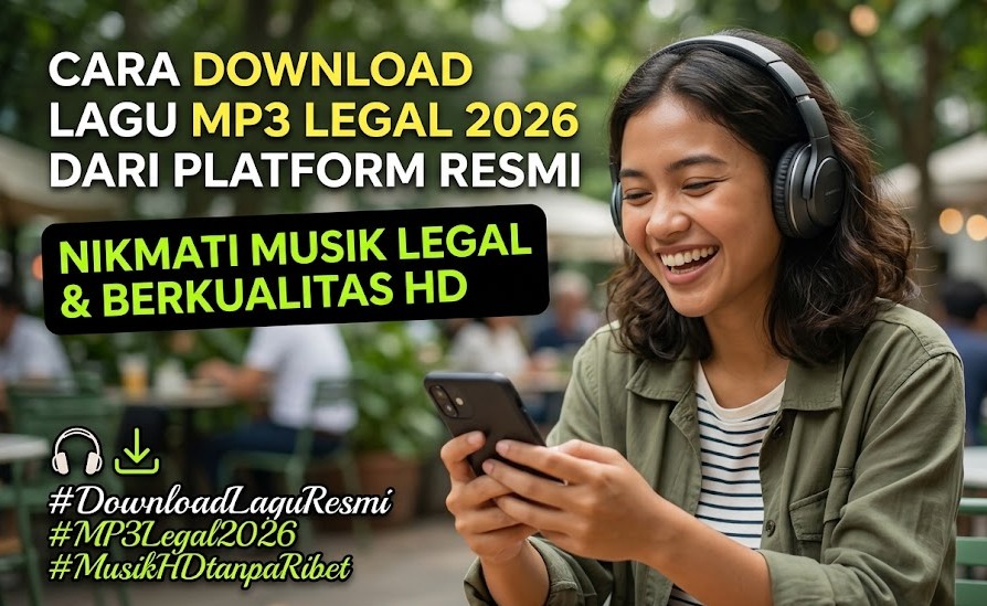 Cara Download Lagu MP3 Legal 2026 dari Platform Resmi