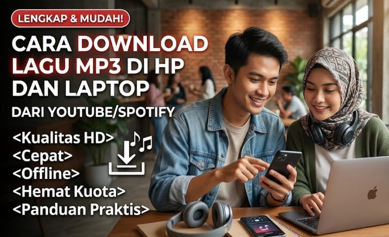 Cara Download Lagu MP3 di HP dan Laptop dari Youtube/Spotify