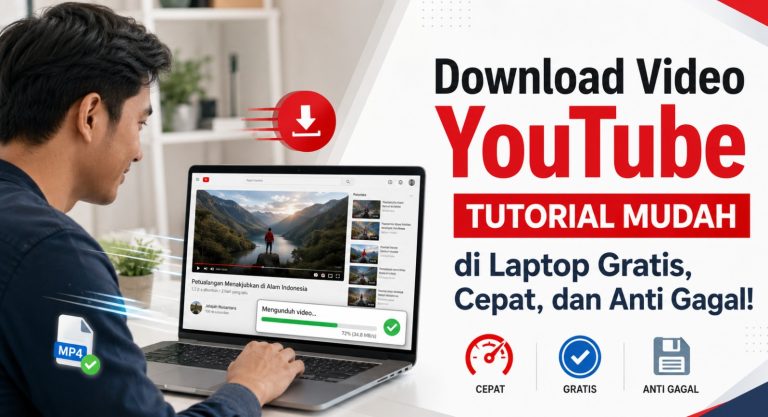 Cara Download Video YouTube di Laptop Gratis, Cepat, dan Anti Gagal!