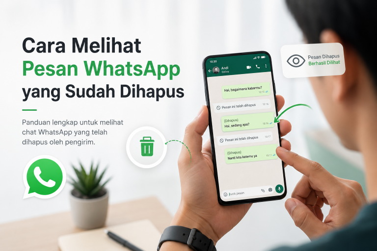 Cara Melihat Pesan WhatsApp yang Sudah Dihapus untuk Semua Orang