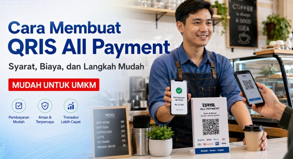 Cara Membuat QRIS All Payment Syarat, Biaya, dan Langkah Mudah