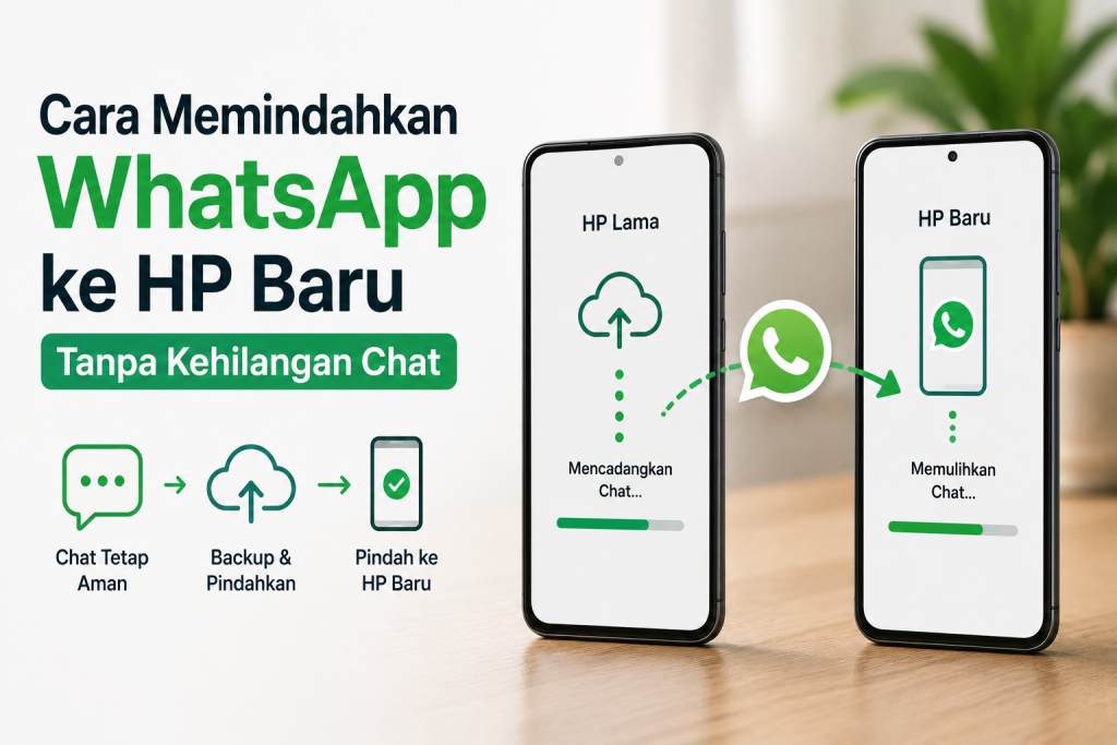 Cara Memindahkan WhatsApp ke HP Baru Tanpa Kehilangan Chat
