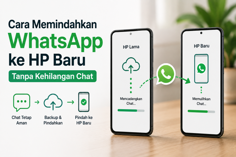 Cara Memindahkan WhatsApp ke HP Baru Tanpa Kehilangan Chat, Kontak & Media