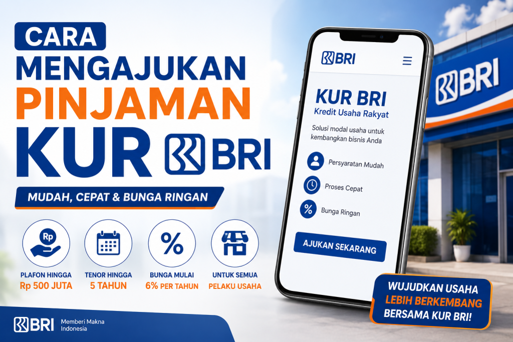 Cara Mengajukan Pinjaman KUR BRI
