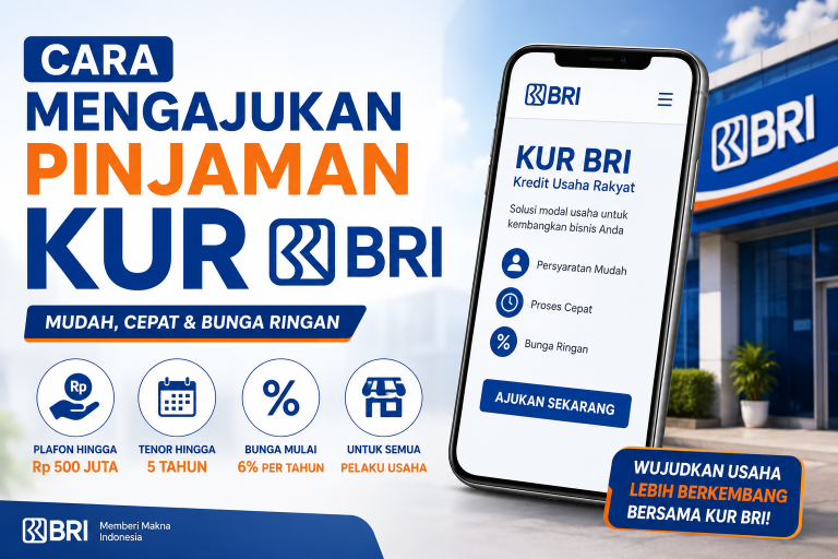 Cara Mengajukan Pinjaman KUR BRI Secara Online Tanpa Jaminan 2026