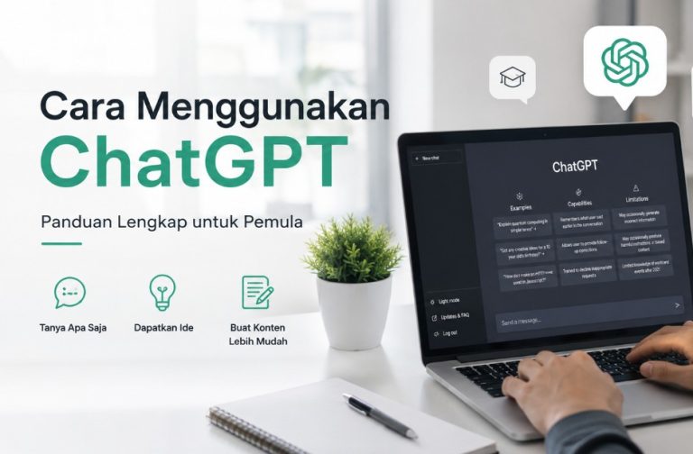 Cara Menggunakan ChatGPT di Laptop & Komputer tanpa Limit 2026