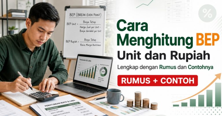 Cara Menghitung BEP Unit dan Rupiah Lengkap dengan Rumus dan Contohnya