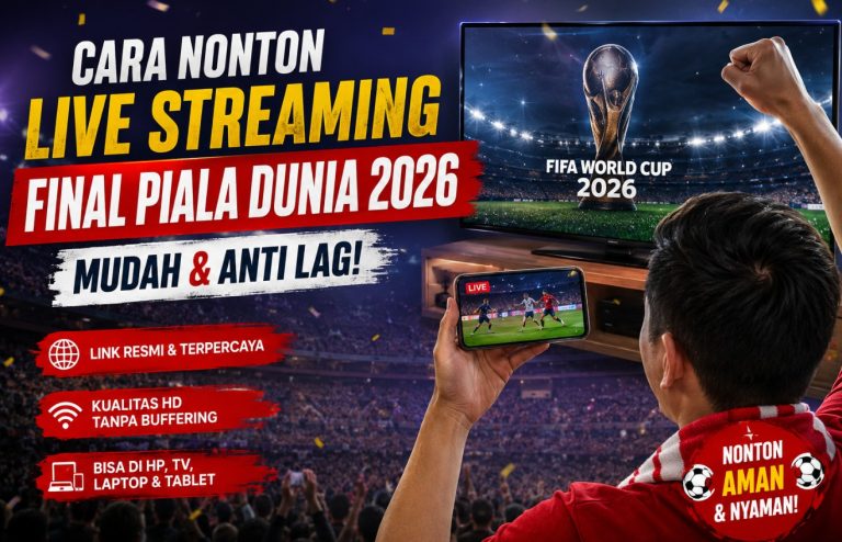 Cara Nonton Live Streaming Final Piala Dunia Spanyol vs Argentina, Mudah & Anti Lag!