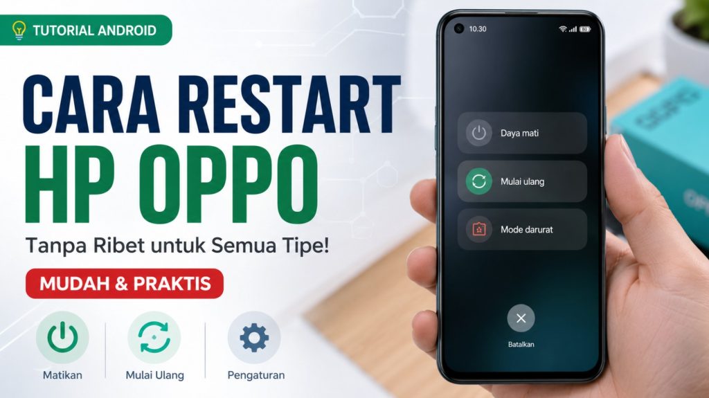 Cara Restart HP Oppo Tanpa Ribet untuk Semua Tipe!
