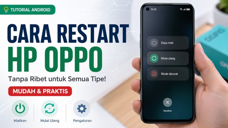 Cara Restart HP Oppo Tanpa Ribet untuk Semua Tipe!