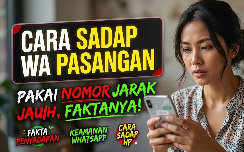 Cara Sadap WA Pasangan Pakai Nomor Jarak Jauh, Begini Faktanya!