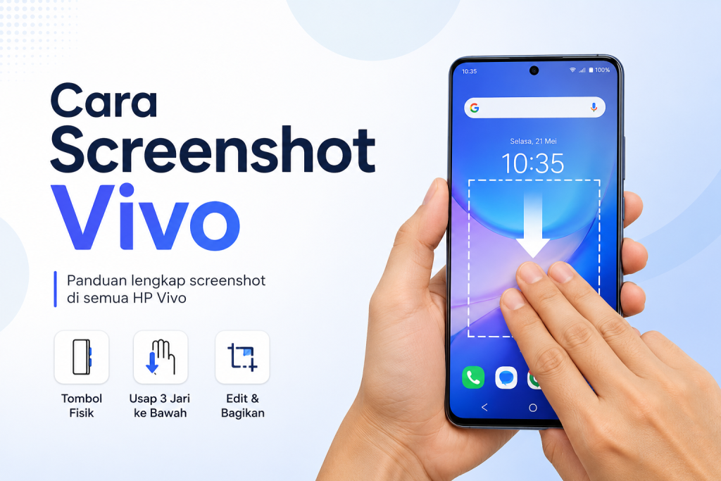 Cara Screenshot Vivo
