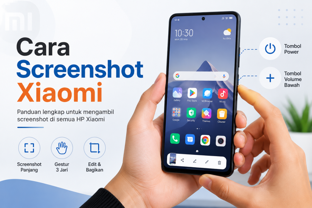 Cara Screenshot Xiaomi