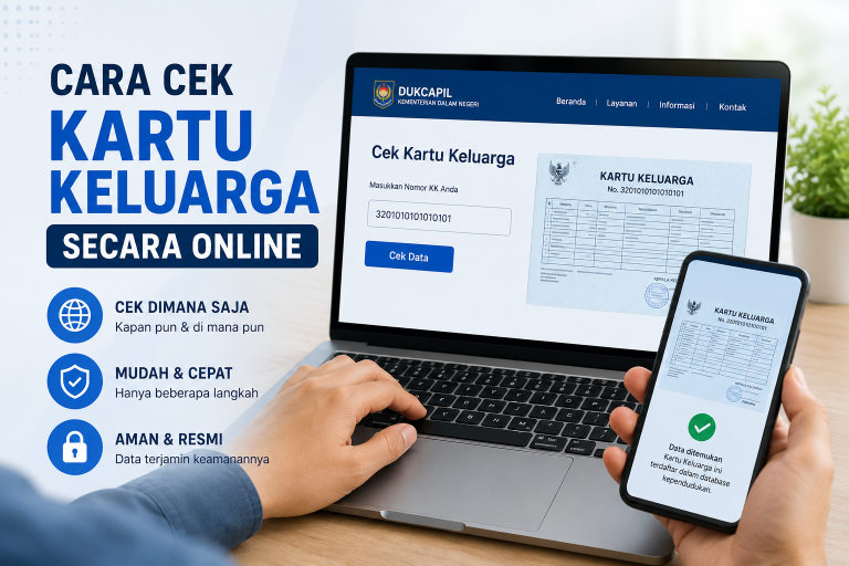 Cara Cek Kartu Keluarga (KK) Aktif atau Tidak Secara Online 2026