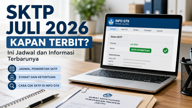 SKTP Juli 2026 Kapan Terbit? Ini Jadwal dan Informasi Terbarunya
