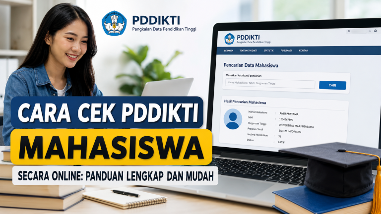Cara Cek PDDIKTI Mahasiswa Secara Online: Panduan Lengkap dan Mudah