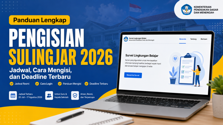 Pengisian Sulingjar 2026: Jadwal, Cara Mengisi, dan Deadline Terbaru
