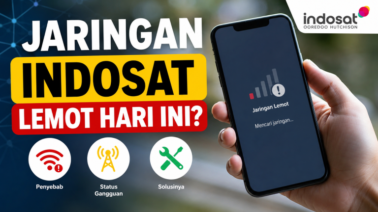 Jaringan Indosat Lemot Hari Ini: Penyebab, Status Gangguan, dan Solusinya