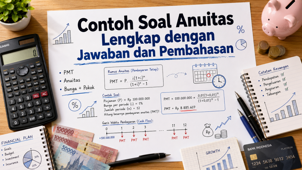 Contoh Soal Anuitas Lengkap dengan Jawaban dan Pembahasan