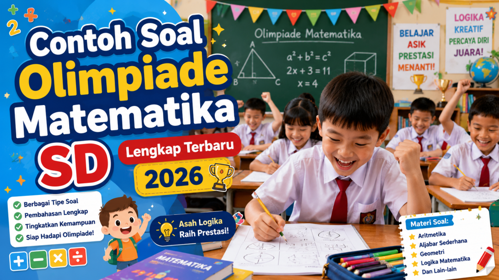Contoh Soal Olimpiade Matematika SD Lengkap Terbaru 2026