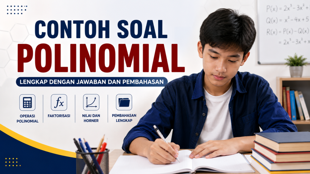 Contoh Soal Polinomial Lengkap dengan Jawaban dan Pembahasan