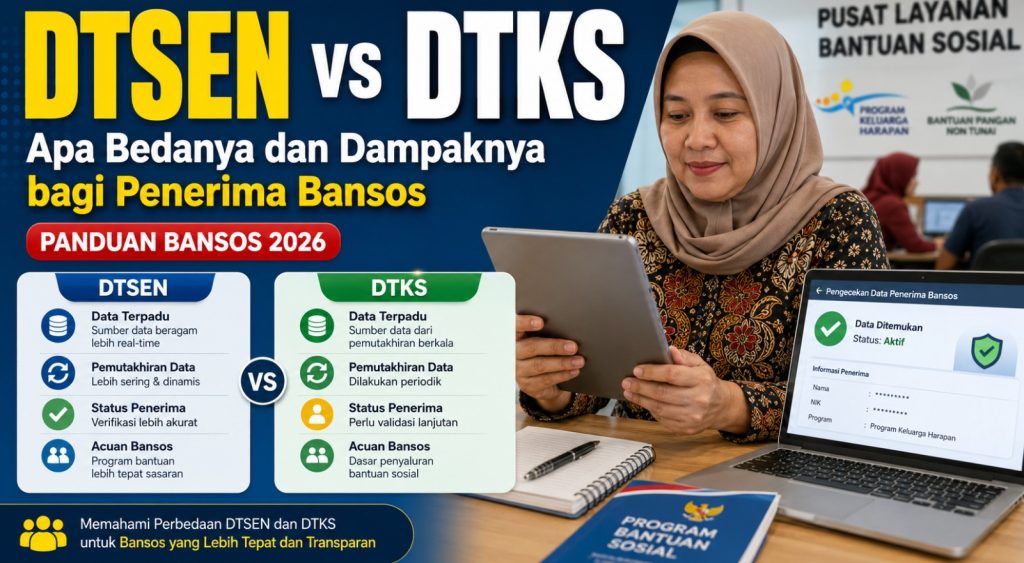 DTSEN vs DTKS Apa Bedanya dan Dampaknya