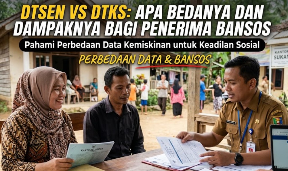 DTSEN vs DTKS Apa Bedanya dan Dampaknya bagi Penerima Bansos