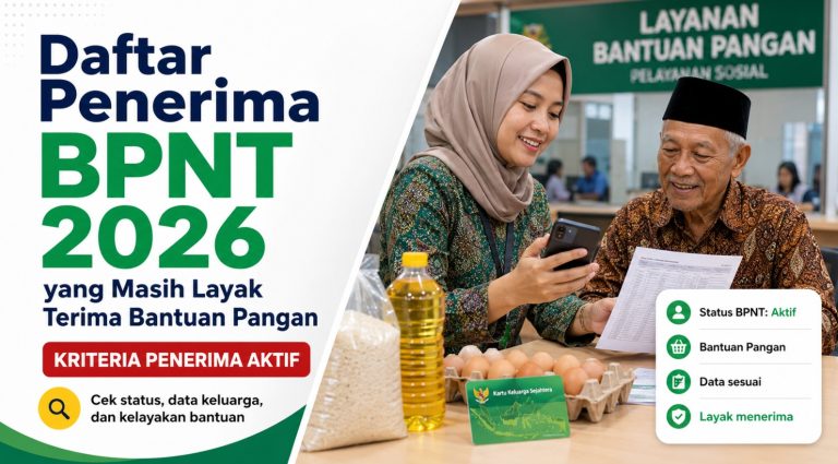 Daftar Penerima BPNT 2026 yang Masih Layak Terima Bantuan Pangan
