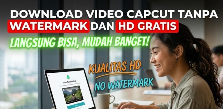 Download Video CapCut Tanpa Watermak dan HD Gratis