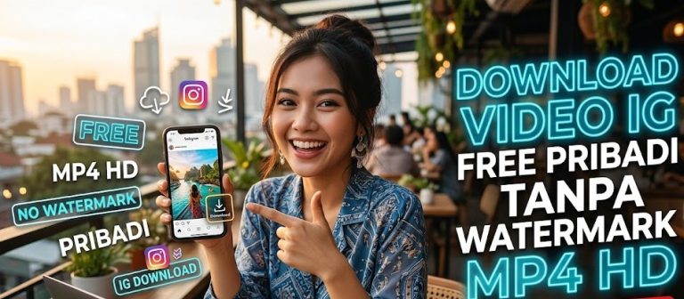 Download Video IG Free Pribadi Tanpa Watermark MP4 HD