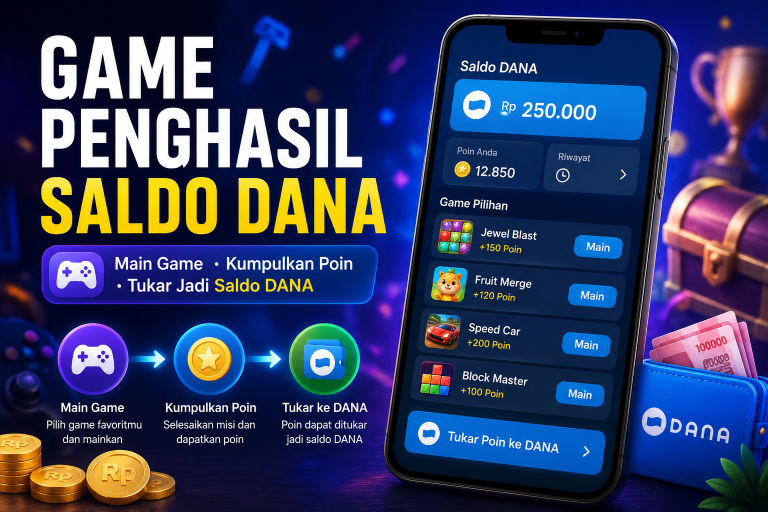 Game Penghasil Saldo DANA Terbukti Membayar, Langsung Cair ke Dompet Digital