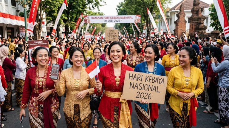 Hari Kebaya Nasional 2026, Tema, Ucapan dan Link Twibbon