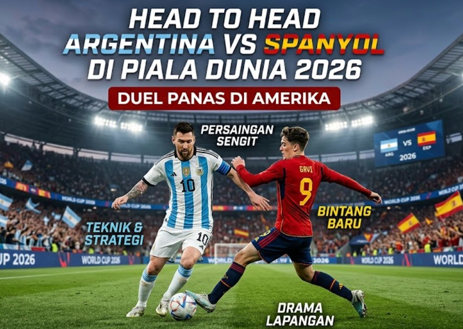 Head to Head Argentina vs Spanyol