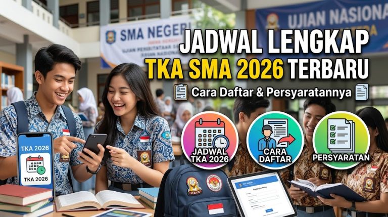 Jadwal Lengkap TKA SMA 2026 Terbaru: Cara Daftar dan Persayaratannya