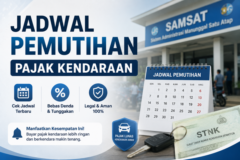 Jadwal Pemutihan Pajak Kendaraan