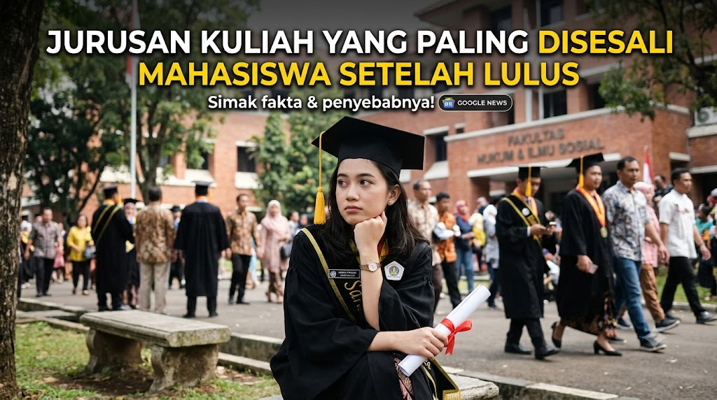 Jurusan Kuliah yang Paling Disesali Mahasiswa Setelah Lulus