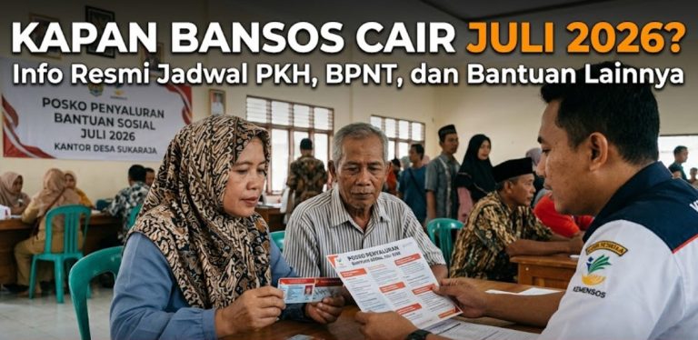Kapan Bansos Cair Juli 2026? Info Resmi Jadwal PKH, BPNT, dan Bantuan Lainnya